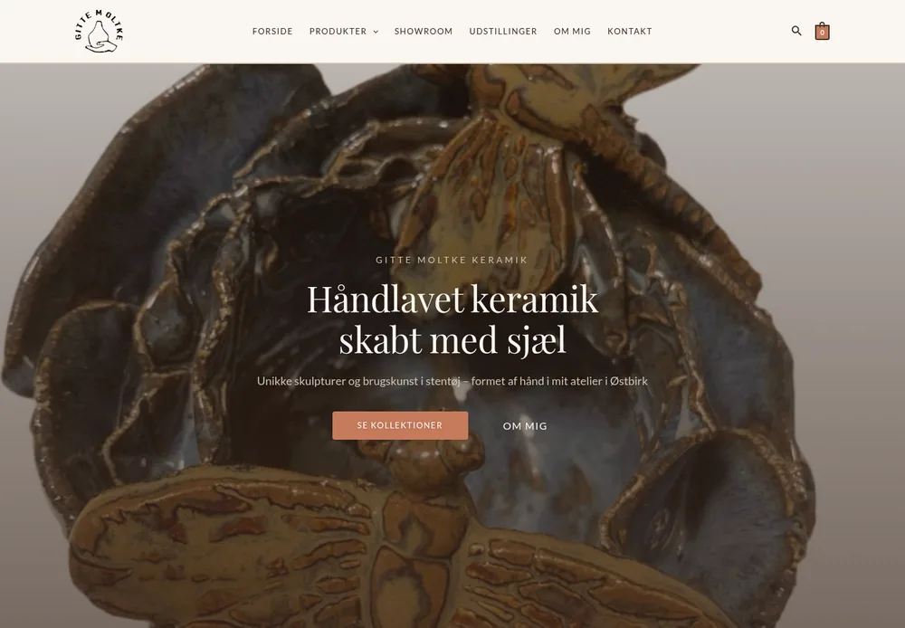 Vorschau des WooCommerce-Shops GM Keramik